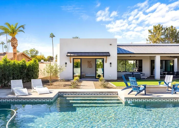 Luxe Villa, Private Pool Putting Green&bbq Villa Scottsdale
