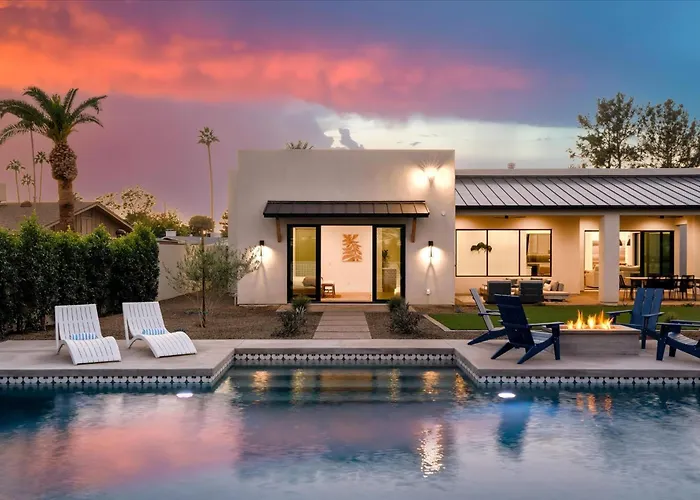 Luxe Villa, Private Pool Putting Green&bbq Villa Scottsdale